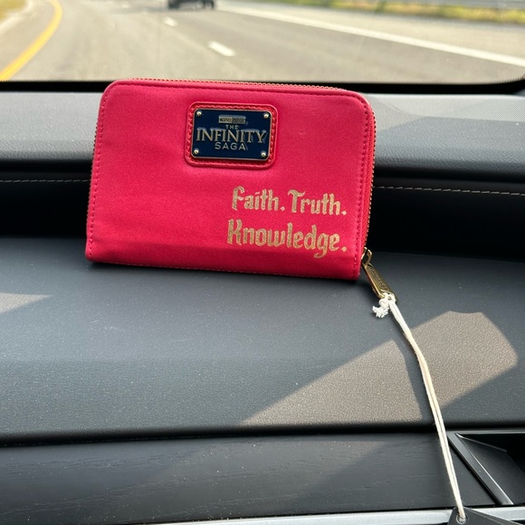 LOUNGEFLY Marvel Metallic Doctor Strange Zip Around Wallet - Picture 13 of 14